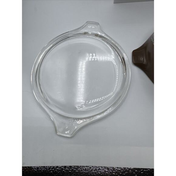 Vintage Pyrex (2) Set Woodland Casserole Dishes 473 B & 471 B With 1 Lid - Picture 12 of 12